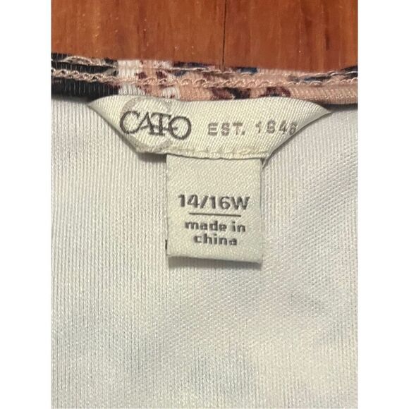 Cato Floral Dress size 14-16W - Picture 9 of 12